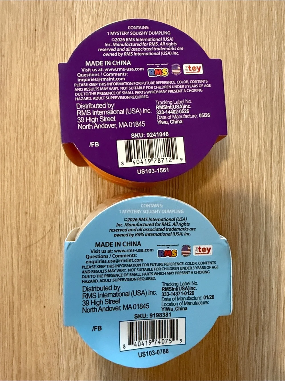 RMS Mini Mystery Dumplings SPOOKY & SILVER HOLOGRAPHIC EDITION